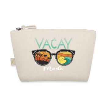 Fun holiday & surfer design - Organic Pouch - nature - Front