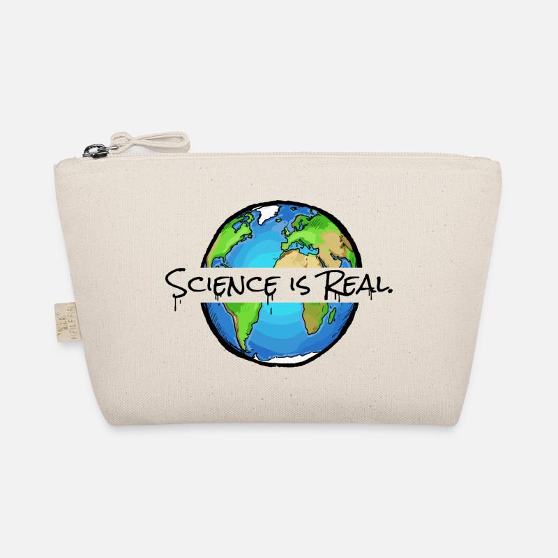 Science Is Real - Statement Bio-Täschchen