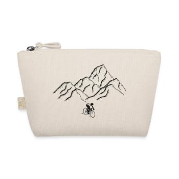 Bike Mountain - Organic Pouch - nature - Front