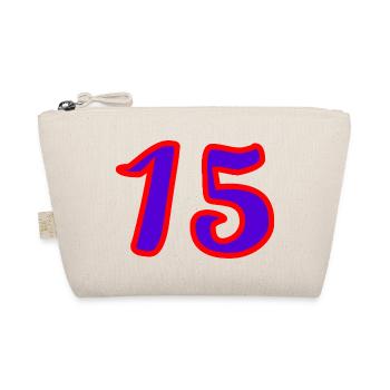 15. 15 YEARS. 15th ANNIVERSARY. 15 YEAR ANNIVERSARY. - Organic Pouch - nature - Front