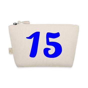 15. 15 ANS. 15e ANNIVERSAIRE. ANNIVERSAIRE 15 ANS. - Trousse biologique - nature - Devant