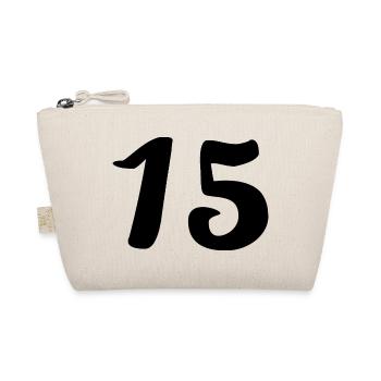 15. 15 ANS. 15e ANNIVERSAIRE. ANNIVERSAIRE 15 ANS. - Trousse biologique - nature - Devant