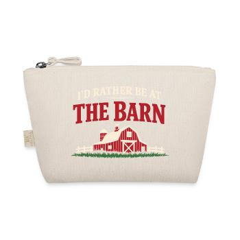 Horse People Equestrian Identity Barn - Organic Pouch - nature - Front