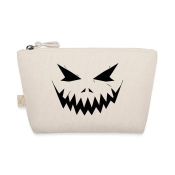Halloween Face - Organic Pouch - nature - Front