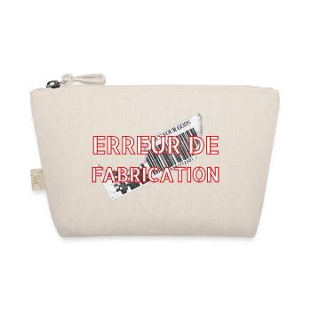 MANUFACTURING ERROR - Organic Pouch - nature - Front