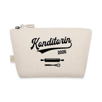 Konditorin 2026 Beruf Konditor Konditorei Azubine - Bio-Täschchen - Natur - Vorne