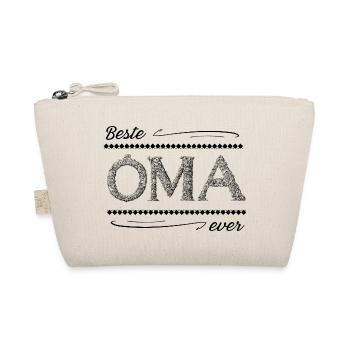 Oma ist die Beste / Best Oma Ever - Bio-Täschchen - Natur - Vorne