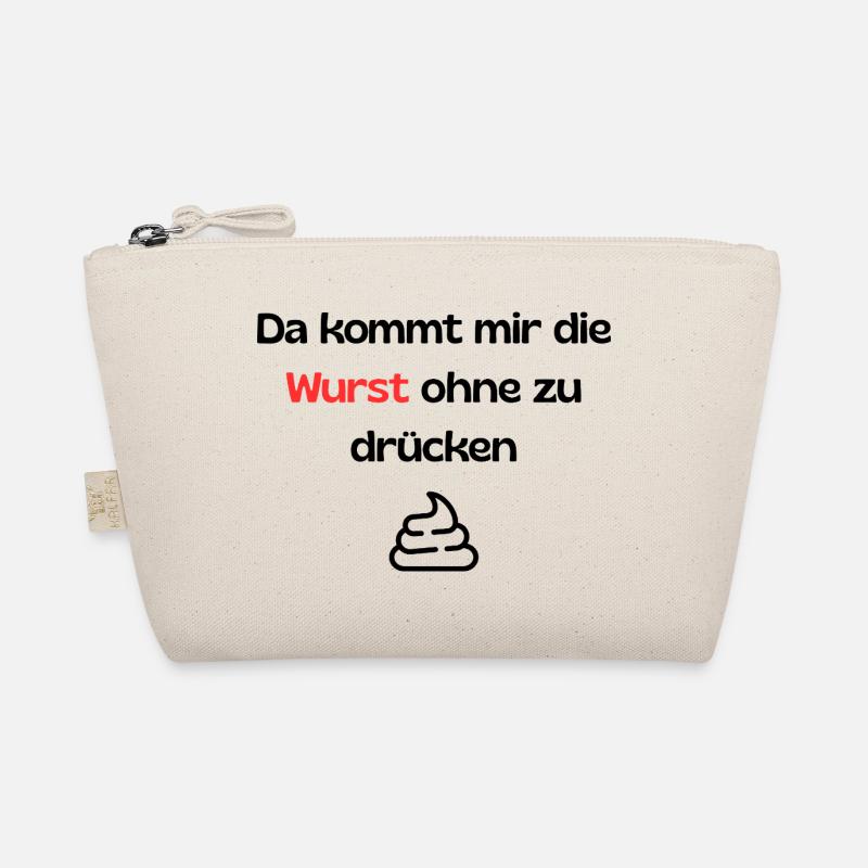 Witziger Spruch - Bio-Täschchen - Natur