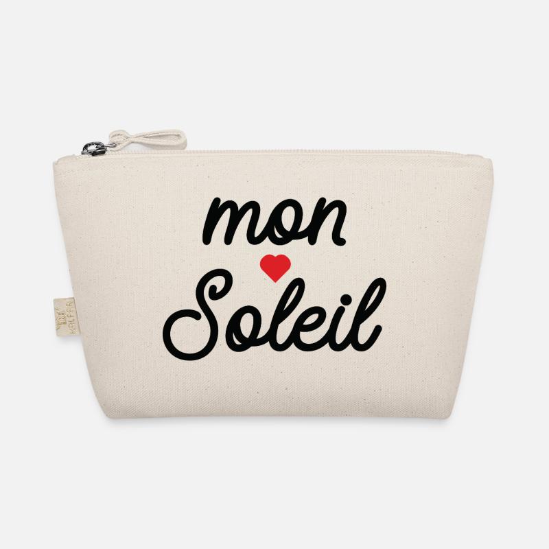 My Sun Heart in Script Organic Pouch
