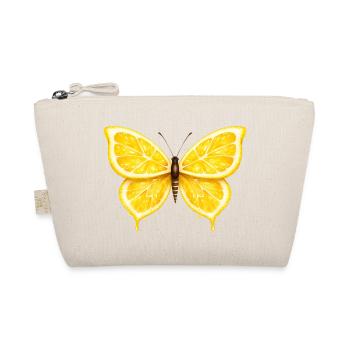 Lemon Wings – Glowing Fruit Butterfly - Organic Pouch - nature - Front