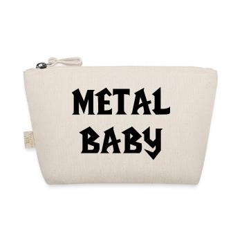 Baby Metal Metal Baby-Musik Metal Baby Rock - Bio-Täschchen - Natur - Vorne