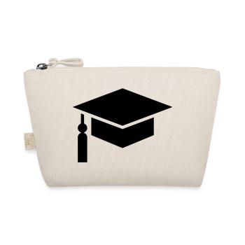 Abi, étudiante, chapeau universitaire, remise des diplômes - Trousse biologique - nature - Devant