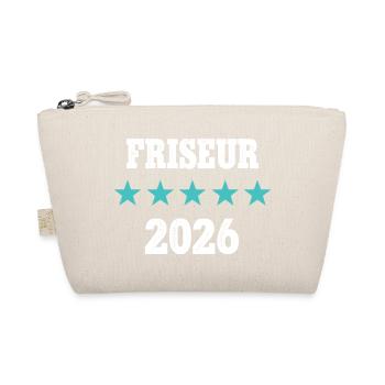 Hairdresser 2026 Apprenticeship Hairdresser Master Trainee - Organic Pouch - nature - Front