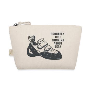 Beta Thought Sneaker Tee - Organic Pouch - nature - Front