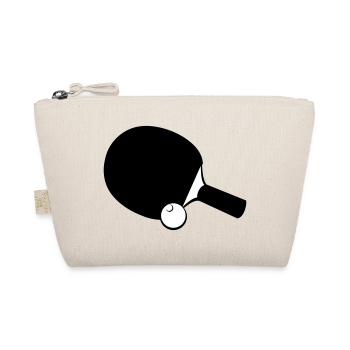 Table tennis table tennis rackets - Organic Pouch - nature - Front