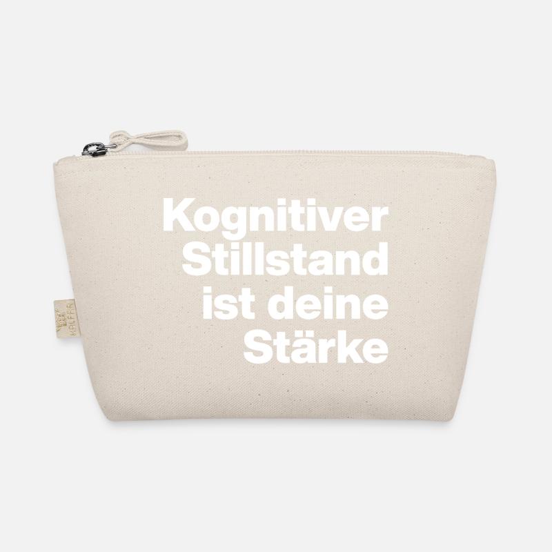COGNITIVE STANDSTILL IS YOUR STRENGTH. SARKASMU Organic Pouch