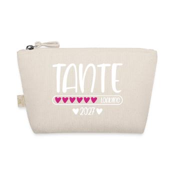 Tante 2027 chargement avec barre de chargement cœur - Trousse biologique - nature - Devant