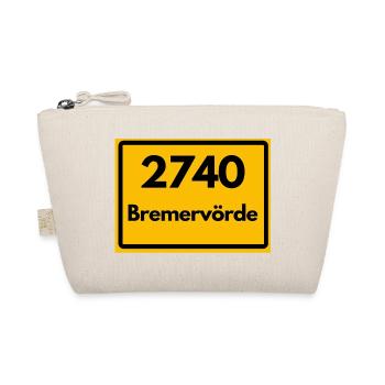 OLD POSTCODE POSTCODE RETRO 2740 BREMERVÖRDE – SEE - Organic Pouch - nature - Front