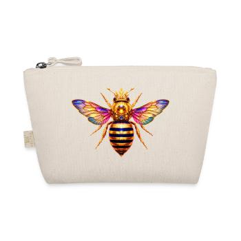 Queen Bee Bienenkönigin - Organic Pouch - nature - Front