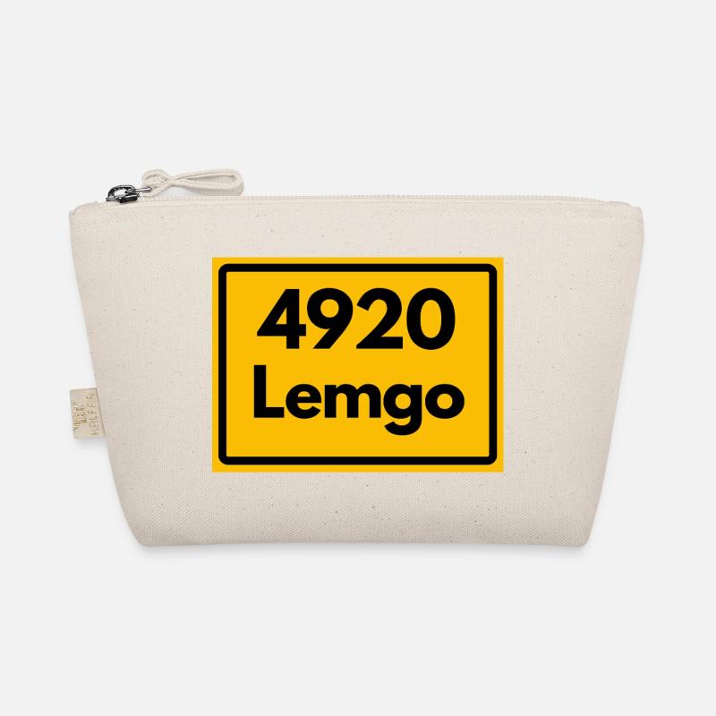 ALTE POSTLEITZAHL PLZ RETRO 4920 LEMGO NRW Bio-Täschchen