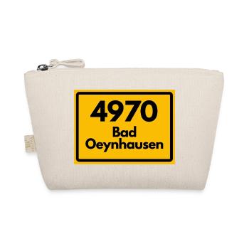 ALTE POSTLEITZAHL PLZ RETRO 4970 BAD OYENHAUSEN - Bio-Täschchen - Natur - Vorne