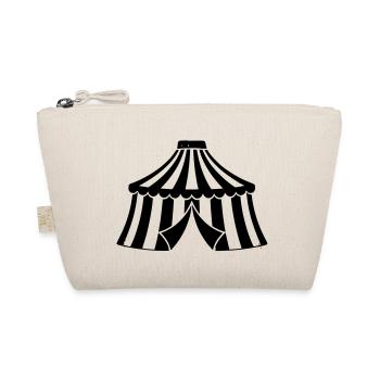 Zirkuszelt Manege Event Icon - Bio-Täschchen - Natur - Vorne
