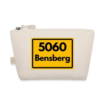 ALTE POSTLEITZAHL PLZ RETRO 5060 BENSBERG - Bio-Täschchen - Natur - Vorne