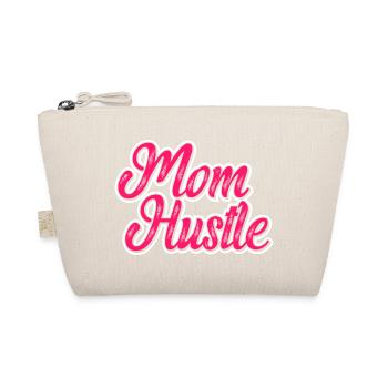 Mom Hustle Mom Shirt - Organic Pouch - nature - Front