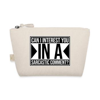 Can I Interest You In A Sarcastic Comment Lustig - Organic Pouch - nature - Front