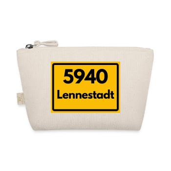 ALTE POSTLEITZAHL PLZ RETRO 5940 LENNESTADT - Bio-Täschchen - Natur - Vorne
