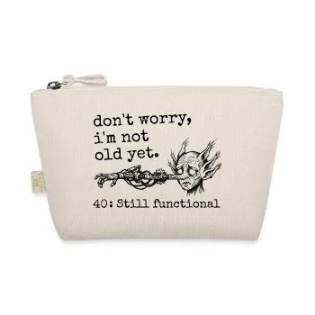 40e Anniversaire - Cadeau 40e anniversaire Humour  - Trousse biologique - nature - Devant