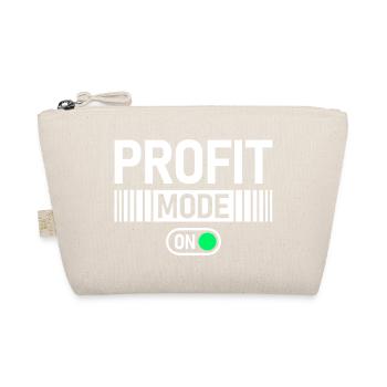 Profit Mode on Stock Market Exchange Trader - Organic Pouch - nature - Front