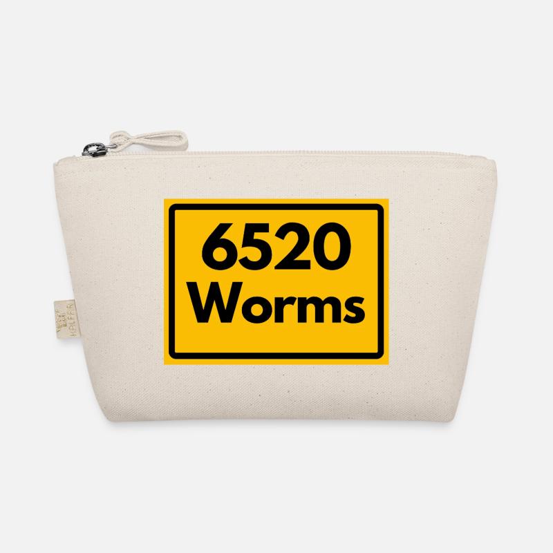 OLD POSTCODE POSTCODE RETRO 6520 WORMS Organic Pouch