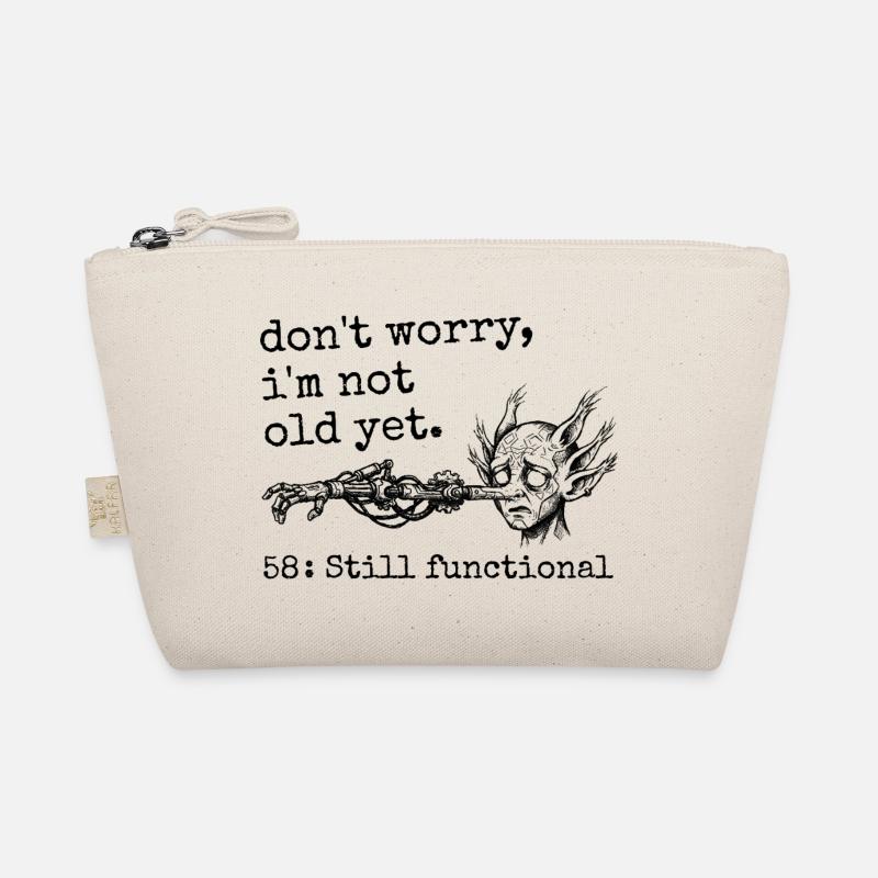 58th Anniversary - 58th Anniversary Humor Gift Organic Pouch