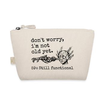 59th Birthday - 59th Anniversary Humor Gift - Organic Pouch - nature - Front