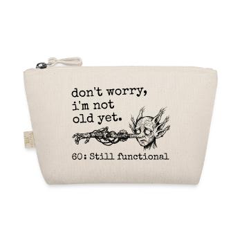 60e Anniversaire - Cadeau 60e anniversaire Humour  - Trousse biologique - nature - Devant