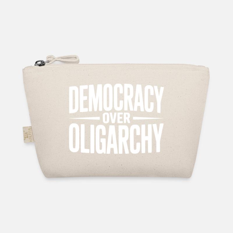 Democracy over Oligarchy Organic Pouch