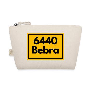 ALTE POSTLEITZAHL PLZ RETRO 6440 BEBRA HEIMATSTOLZ - Bio-Täschchen - Natur - Vorne