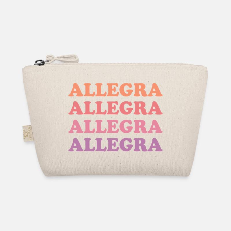 Allegra als Vorname Bio-Täschchen