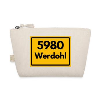 OLD POSTCODE POSTCODE RETRO 5980 WERDOHL HEIMAT - Organic Pouch - nature - Front