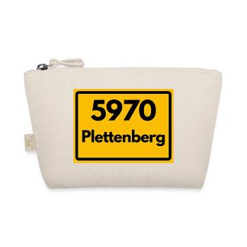 OLD POSTCODE POSTCODE RETRO 5970 PLETTENBERG - Organic Pouch - nature - Front