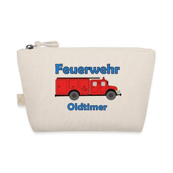 Feuerwehr Oldtimer  - Bio-Täschchen - Natur - Vorne