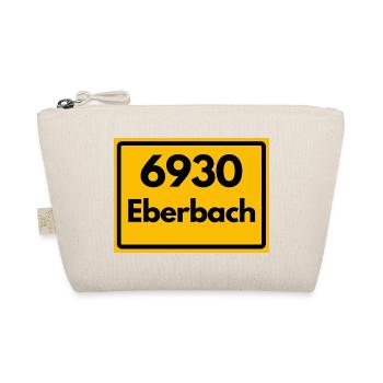 OLD POSTCODE POSTCODE RETRO 6930 EBERBACH HEIMAT - Organic Pouch - nature - Front