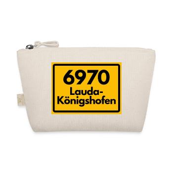 ALTE POSTLEITZAHL PLZ 6970 LAUDA KÖNIGSHOFEN - Bio-Täschchen - Natur - Vorne