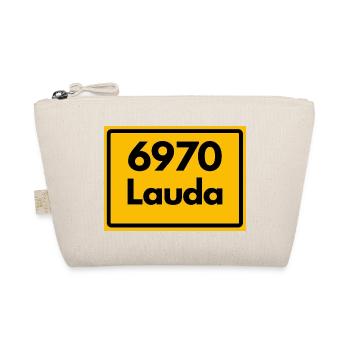 OLD POSTCODE ZIP CODE RETRO 6970 LAUDA HEIMATSTOLZ - Organic Pouch - nature - Front