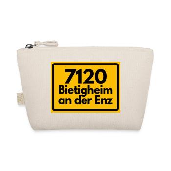 ALTE POSTLEITZAHL PLZ 7120 BIETIGHEIM AN DER ENZ - Bio-Täschchen - Natur - Vorne
