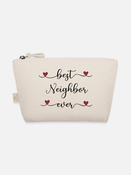 best neighbor - Organic Pouch - nature - Front