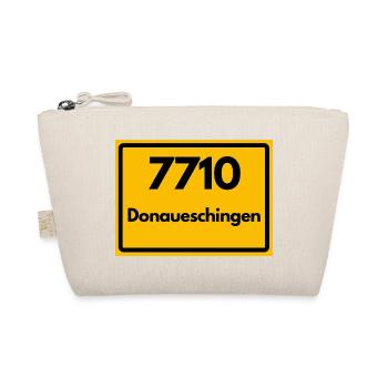 ALTE POSTLEITZAHL RETRO 7710 DONAUESCHINGEN HEIMAT - Bio-Täschchen - Natur - Vorne