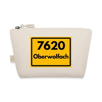 ALTE POSTLEITZAHL PLZ RETRO 7620 OBERWOLFACH  - Bio-Täschchen - Natur - Vorne
