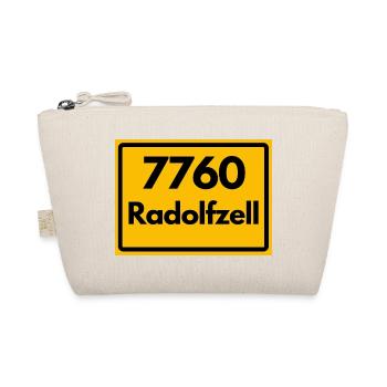 ALTE POSTLEITZAHL PLZ RETRO 7760 RADOLFZELL HEIMAT - Bio-Täschchen - Natur - Vorne